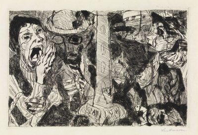 Katu II tekijältä Max Beckmann