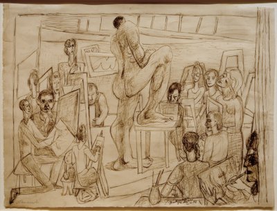 opiskelijat tekijältä Max Beckmann