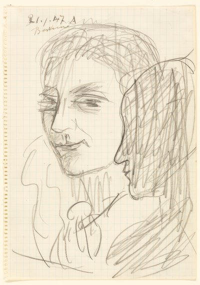 Kahden pään tutkimus tekijältä Max Beckmann