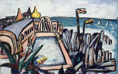 Uima-allas Cap Martinissa tekijältä Max Beckmann