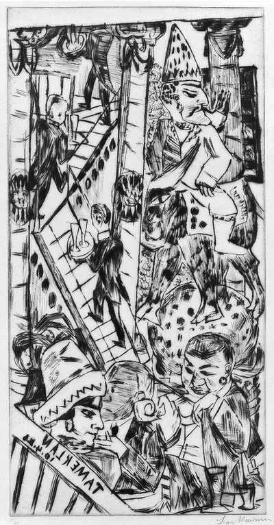 Tamerlane tekijältä Max Beckmann