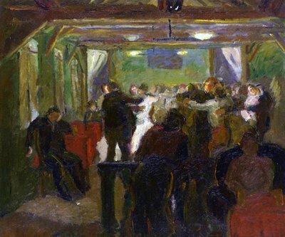 Paikallinen tanssi tekijältä Max Beckmann