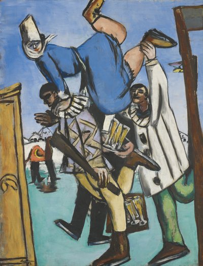 Luistelijat tekijältä Max Beckmann