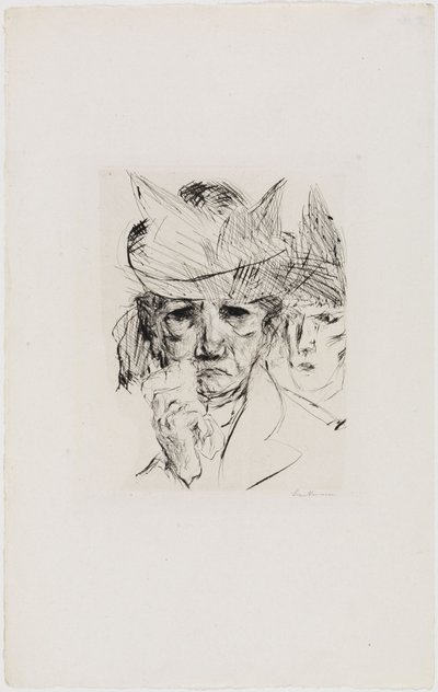Itkevä nainen tekijältä Max Beckmann