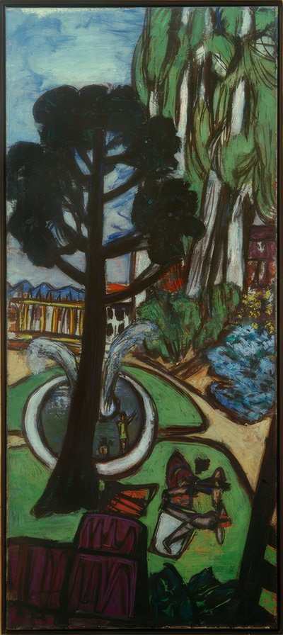 Länsi-puisto tekijältä Max Beckmann