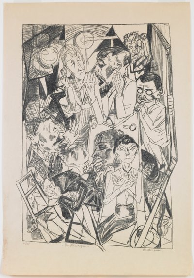 levy 6: Ideologit tekijältä Max Beckmann