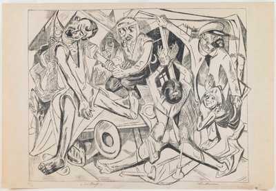 levy 7: Yö tekijältä Max Beckmann