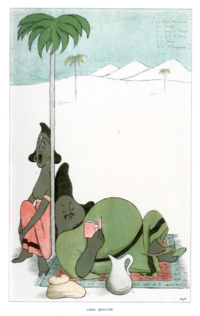 Omar Khayyam, 1904. tekijältä Henry Maximilian Beerbohm