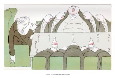 Samuel Taylor Coleridge, Table-Talking, 1904. tekijältä Henry Maximilian Beerbohm