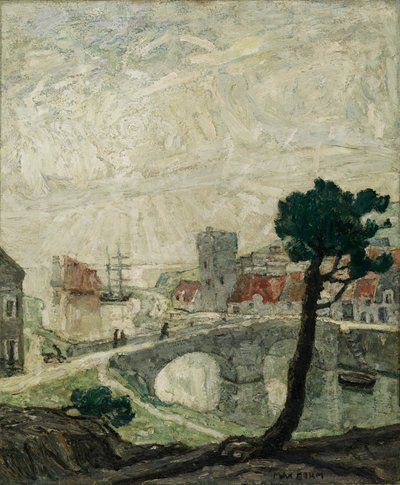 Muinainen satama, 1921. tekijältä Max Bohm