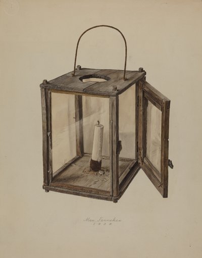 Kynttilälyhty, 1938. tekijältä Max Fernekes