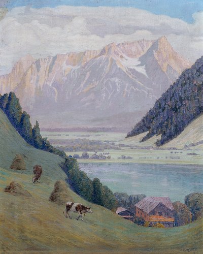 vuoristojärvi tekijältä Max Kahrer