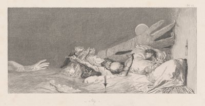 Ahdistus pelot, 18781880. tekijältä Max Klinger