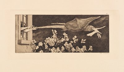 Opus VI, Parafraasista hansikkaiden löytämisestä, 1881. tekijältä Max Klinger