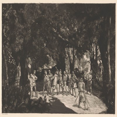 Simplicius sotilaiden keskuudessa tekijältä Max Klinger