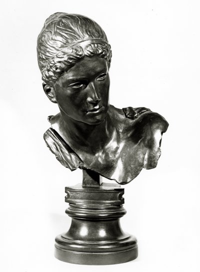 Cassandran pää, n. 1895 (pronssi) tekijältä Max Klinger
