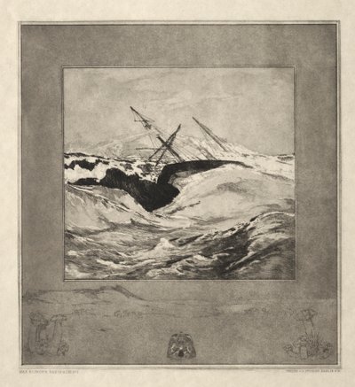 Vom Tode I, (Opus II, 1889) Nro. 3 tekijältä Max Klinger