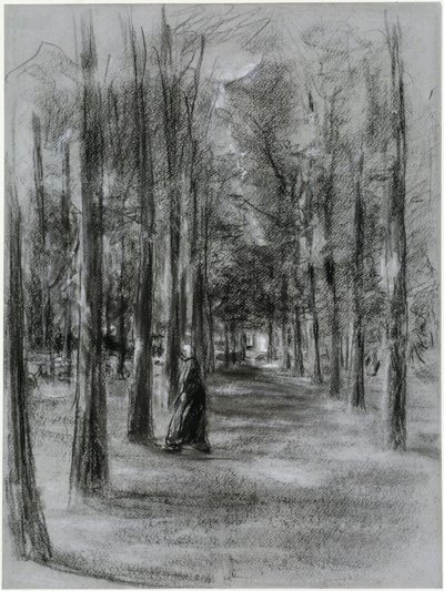 Puistokuja Larenissa tekijältä Max Liebermann