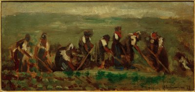 Punajuurikkaan alan työntekijät - koostumustutkimus tekijältä Max Liebermann