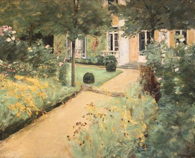Berlin-Wannsee, Max Liebermann, huvilan keittiöpuutarha tekijältä Max Liebermann