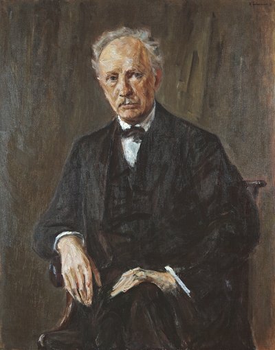 Richard Straussin muotokuva tekijältä Max Liebermann