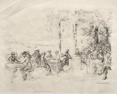 Kahvila Havelissa tekijältä Max Liebermann