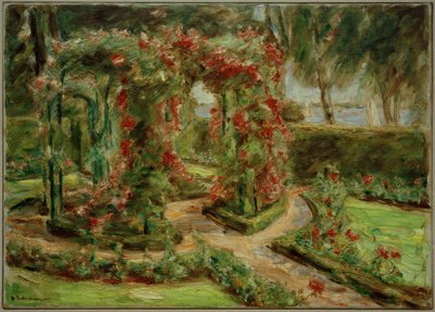 Der Rosengarten Wannseessa tekijältä Max Liebermann