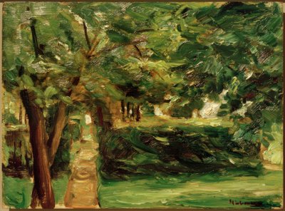 Wannseen pensasaidat idässä sijaitsevassa Wannseen puutarhassa tekijältä Max Liebermann