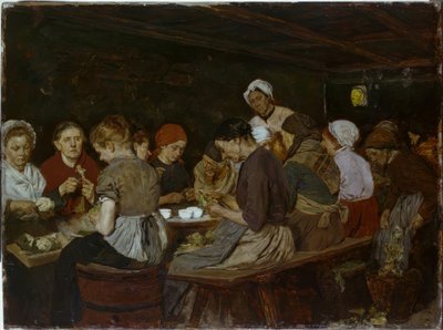 Die Konservenmacherinnen tekijältä Max Liebermann