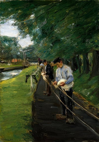Köysirata Edamissa. 1904 tekijältä Max Liebermann