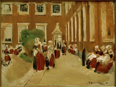 Vapaa aika Amsterdamin orpokodissa tekijältä Max Liebermann