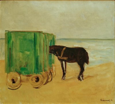 Grüner Badekarren tekijältä Max Liebermann