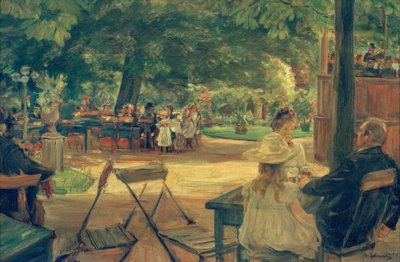 Zeltenissä tekijältä Max Liebermann
