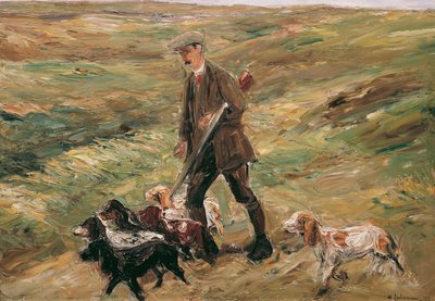 Metsästäjät dyynillä tekijältä Max Liebermann