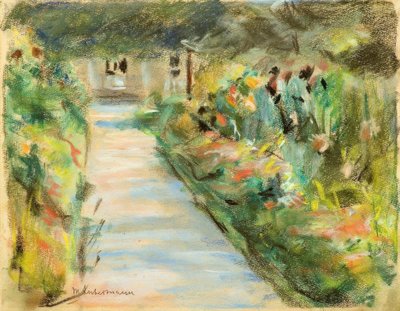 M.Liebermann, Blühender Garten tekijältä Max Liebermann
