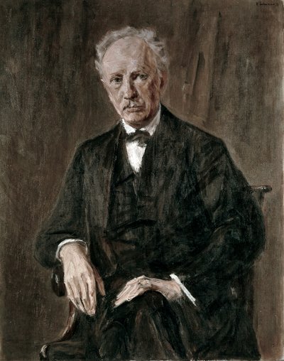 Richard Georg Straussin muotokuva tekijältä Max Liebermann
