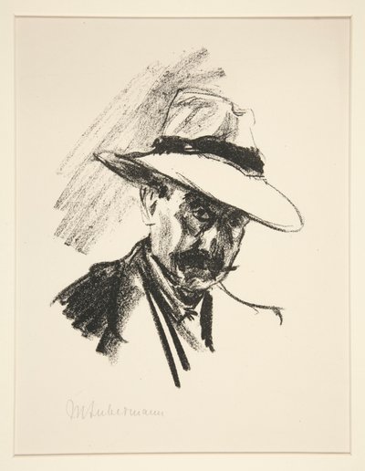Walter Haseneleverin muotokuva tekijältä Max Liebermann