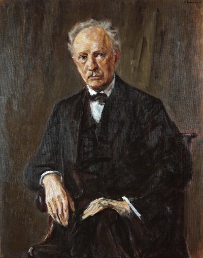 Muotokuva säveltäjä Richard Georg Straussista 1864-1949, 1918. tekijältä Max Liebermann