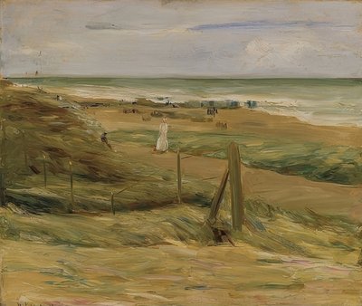 Promenade dyynillä lähellä Noordwijkia. 1908 tekijältä Max Liebermann
