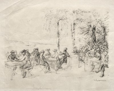 Rantaravintola. tekijältä Max Liebermann