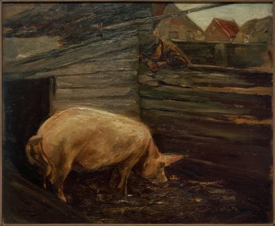 Sikala ja maatilan pojat tekijältä Max Liebermann