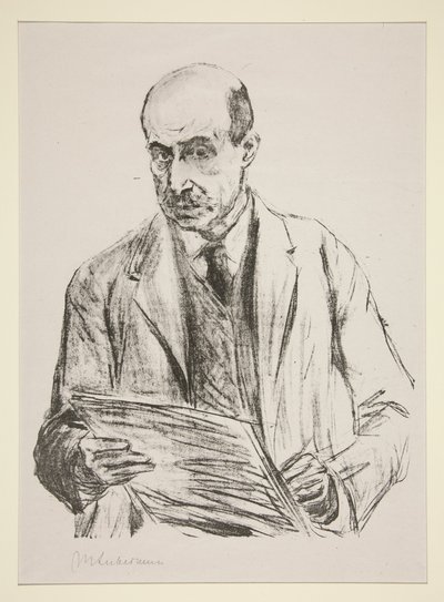 Omakuva tekijältä Max Liebermann
