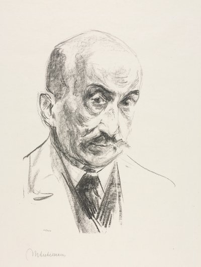 Omakuva, 1921. tekijältä Max Liebermann