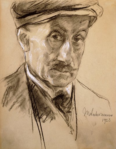 Omakuva, 1923 tekijältä Max Liebermann