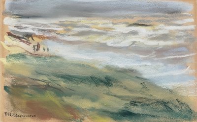 Lastenrattaat rannalla Noordwijkissa tekijältä Max Liebermann