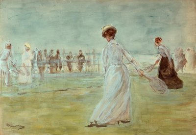 Tennispelaaja tekijältä Max Liebermann