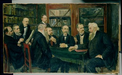 Hampurin professorien yleissopimus, 1906 (katso myös 144760) tekijältä Max Liebermann