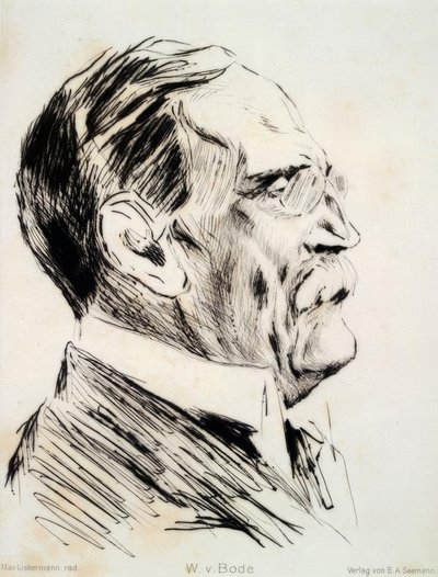 Wilhelm von Bode / Liebermann tekijältä Max Liebermann