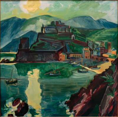 Ilta Monterossossa tekijältä Max Pechstein
