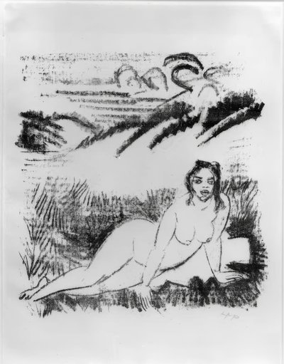 Makaava alaston tekijältä Max Pechstein